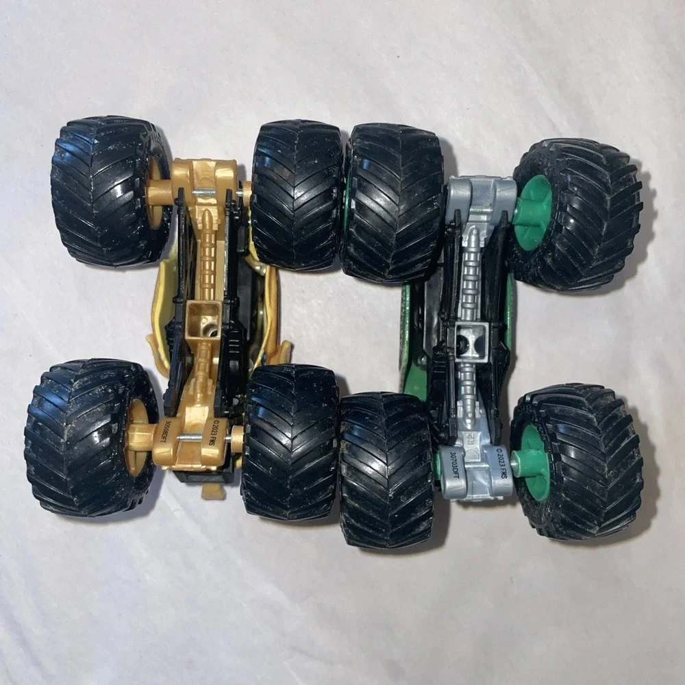 Four Monster Truck Metal Body Diecast 1:64